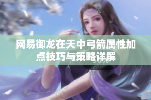 网易御龙在天中弓箭属性加点技巧与策略详解