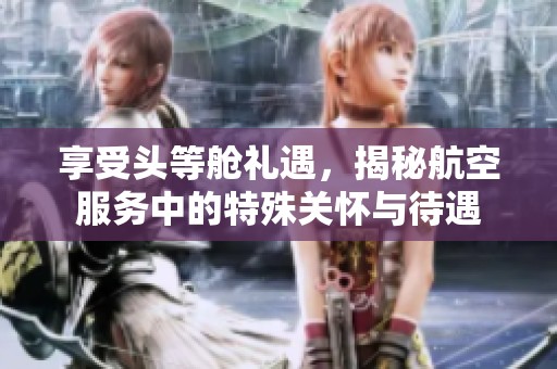 享受头等舱礼遇，揭秘航空服务中的特殊关怀与待遇