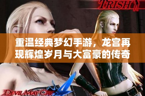 重温经典梦幻手游，龙宫再现辉煌岁月与大富豪的传奇之旅