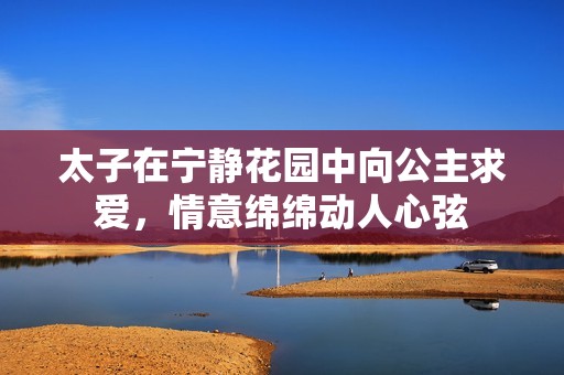 太子在宁静花园中向公主求爱，情意绵绵动人心弦