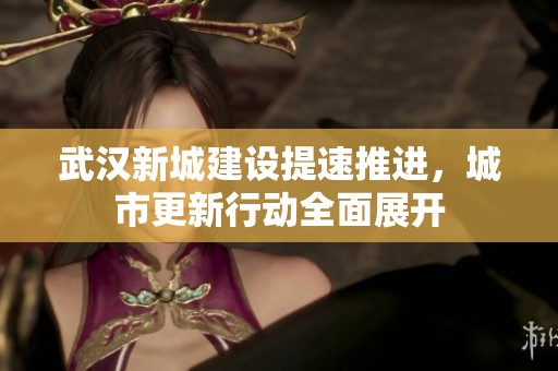 武汉新城建设提速推进，城市更新行动全面展开