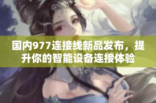 国内977连接线新品发布，提升你的智能设备连接体验